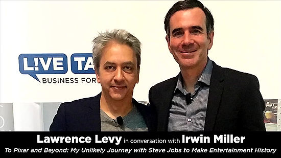 Interview with Lawrence Levy, CFO PIXAR